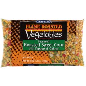 CORN SWT RSTD W/PEPP & ONION 2.5# | Packaged