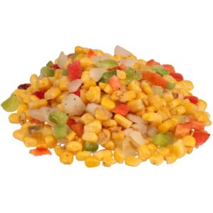 CORN SWT RSTD W/PEPP & ONION 2.5# | Raw Item