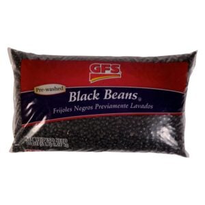 Pre-washed Black Beans | Packaged