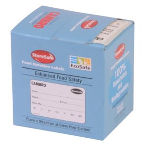 Dissolvable Food Storage Labels | Packaged