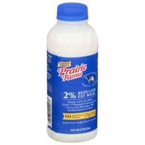 Prairie Farms 2% Milk 16oz | Packaged