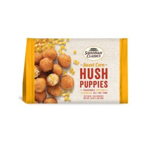 Sweet Corn Hushpuppies | Packaged