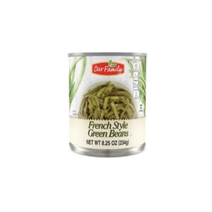 Our Family French Sty Green Beans 8oz | Packaged