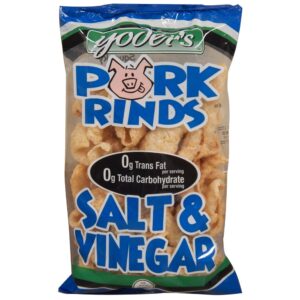 Salt & Vinegar Pork Rinds | Packaged