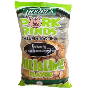 Chili Lime Pork Rinds | Packaged
