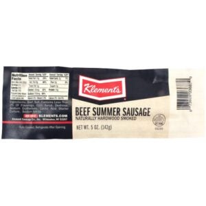 Beef Summer Sausage | Packaged