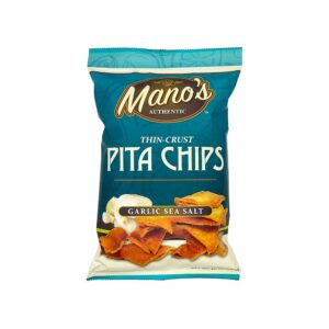 Mano's Garlic Sea Salt Chips | Packaged