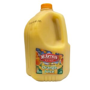 McArthur Orange Juice Gallon | Packaged