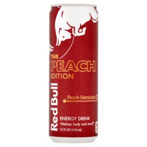 Peach Flavored Energy Drink | Packaged