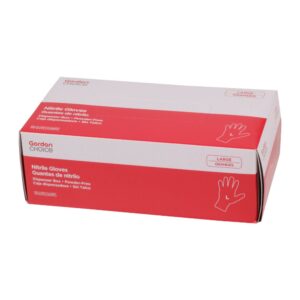 Large Powder-Free Nitrile Gloves | Packaged