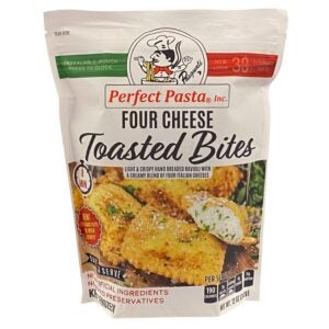 Four Cheese Toasted Ravioli Bites | Packaged