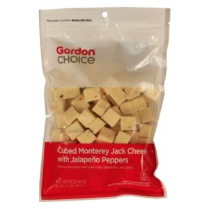 Jalapeño Cheese Cubes | Packaged