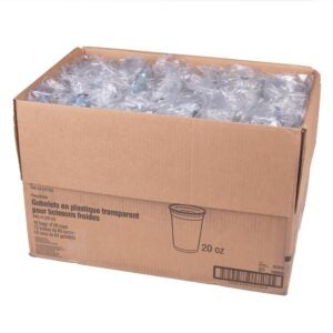 CUP PLAS CLD 20Z RPET 12-60CT RESC | Packaged