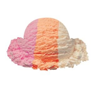 1-3GAL SHERBET RAINBOW | Raw Item