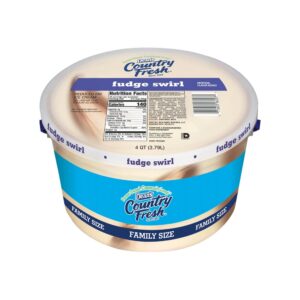 Fudge Swirl Ice Cream | Packaged