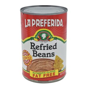 Fat Free Veg Refried Beans 1-16 oz | Packaged