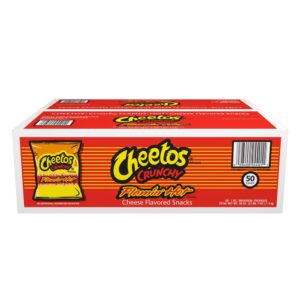 Flamin' Hot Flavored Cheese Curls Pack | Packaged
