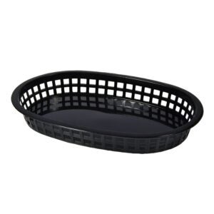 Black Oval Basket | Raw Item