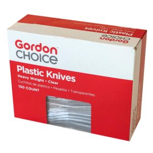 Clear Plastic Knives | Packaged