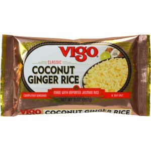 Vigo Coconut Ginger Rice 8oz | Packaged