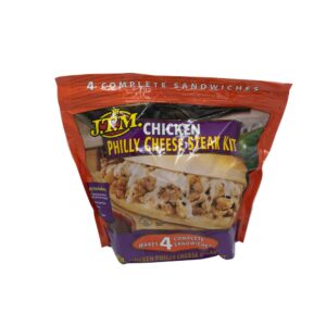 Chicken Philly Cheese Steak Kit | Packaged
