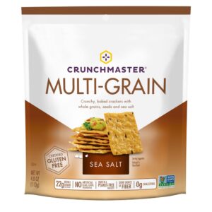 Sea Salt Multigrain Crackers | Packaged