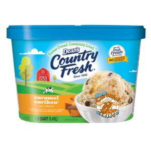 Caramel Caribou Ice Cream | Packaged