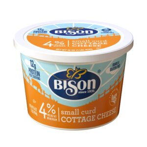 Bison 4% Sml Curd Cottage Cheese 16oz | Packaged