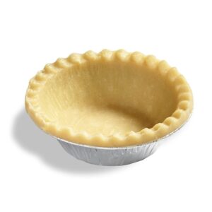 6-30 ct Pie Shell 3" Raw 4228-80 | Packaged