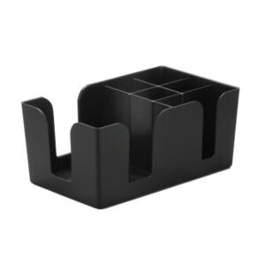 Black Plastic Caddy Bar | Raw Item