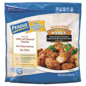 Honey BBQ Boneless Chicken Wyngz | Packaged
