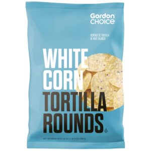Round Corn Tortilla Chips | Packaged