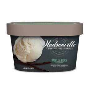 Hudsonville Vanilla Bean Ice Cream | Packaged