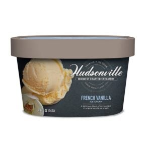 Hudsonville French Vanilla Ice Cream | Packaged