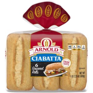 Gourmet Ciabatta Rolls | Packaged