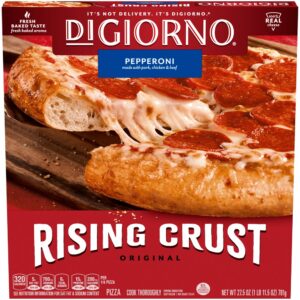 Pepperoni Rising Crust Pizza | Packaged