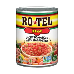 Hot Diced Tomatoes with Habaneros | Packaged