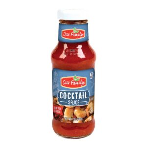 Our Family Cocktail Sauce 12oz | Packaged