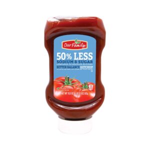 Our Family Better Balance Ketchup 19.5oz | Packaged