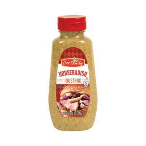 Our Family Horseradish Mustard 12oz | Packaged