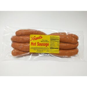 Hot Sausage | Packaged