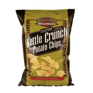 Jalapeno Flavored Kettle Crunch Potato Chips | Packaged