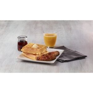 Belgian Waffle, Square, Buffet, 2.4 oz. | Styled