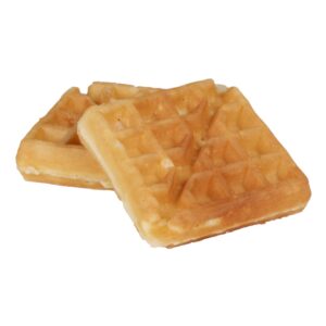 Belgian Waffle, Square, Buffet, 2.4 oz. | Raw Item