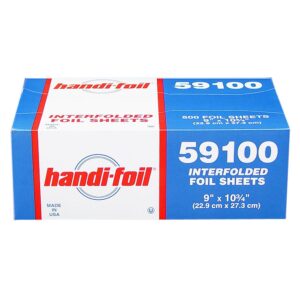 FOIL SHEETS 9X10.75" 6-500CT HFA | Packaged
