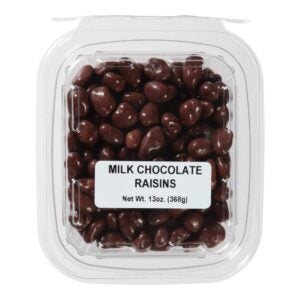 Milk Chocolate Raisins | Packaged