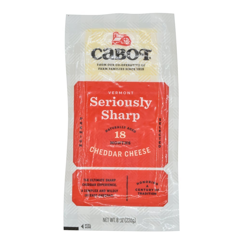 Seriously Sharp White Cheddar Bar - Gordon Food Service Store