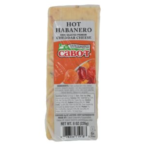 Hot Habanero Cheddar Cheese | Packaged