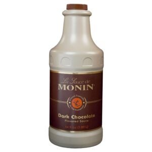 Plastic Bottle Dark Chocolate Syrup | Packaged