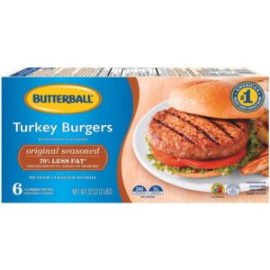 Original Seasoned Turkey Burgers | Packaged